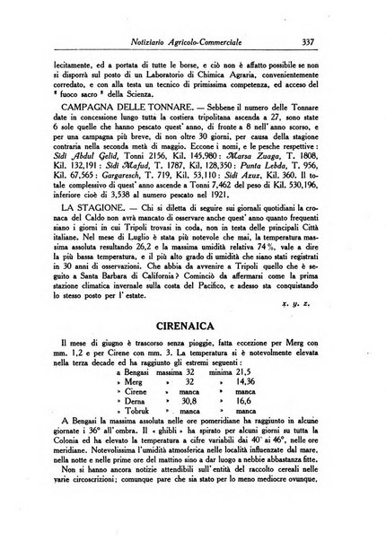 L'agricoltura coloniale organo dell'Istituto agricolo coloniale italiano e dell'Ufficio agrario sperimentale dell'Eritrea