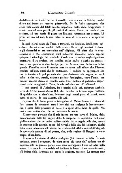 L'agricoltura coloniale organo dell'Istituto agricolo coloniale italiano e dell'Ufficio agrario sperimentale dell'Eritrea