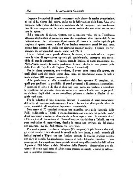 L'agricoltura coloniale organo dell'Istituto agricolo coloniale italiano e dell'Ufficio agrario sperimentale dell'Eritrea