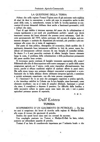 L'agricoltura coloniale organo dell'Istituto agricolo coloniale italiano e dell'Ufficio agrario sperimentale dell'Eritrea