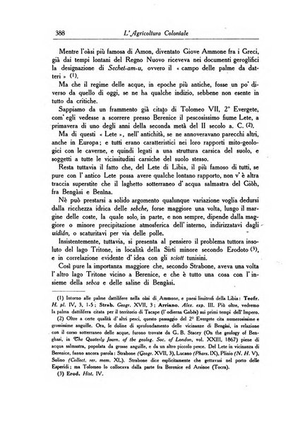 L'agricoltura coloniale organo dell'Istituto agricolo coloniale italiano e dell'Ufficio agrario sperimentale dell'Eritrea