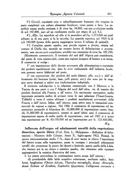 L'agricoltura coloniale organo dell'Istituto agricolo coloniale italiano e dell'Ufficio agrario sperimentale dell'Eritrea