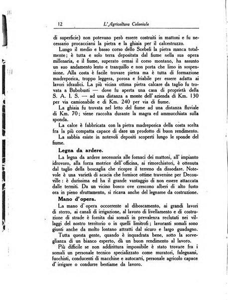 L'agricoltura coloniale organo dell'Istituto agricolo coloniale italiano e dell'Ufficio agrario sperimentale dell'Eritrea