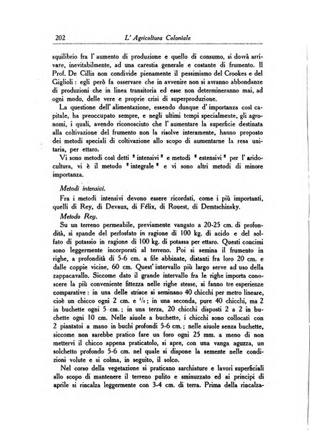 L'agricoltura coloniale organo dell'Istituto agricolo coloniale italiano e dell'Ufficio agrario sperimentale dell'Eritrea