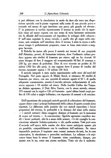 L'agricoltura coloniale organo dell'Istituto agricolo coloniale italiano e dell'Ufficio agrario sperimentale dell'Eritrea