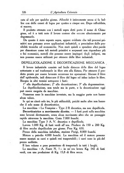 L'agricoltura coloniale organo dell'Istituto agricolo coloniale italiano e dell'Ufficio agrario sperimentale dell'Eritrea