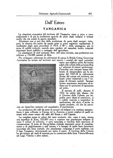 L'agricoltura coloniale organo dell'Istituto agricolo coloniale italiano e dell'Ufficio agrario sperimentale dell'Eritrea