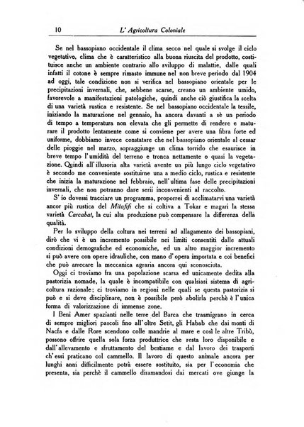 L'agricoltura coloniale organo dell'Istituto agricolo coloniale italiano e dell'Ufficio agrario sperimentale dell'Eritrea