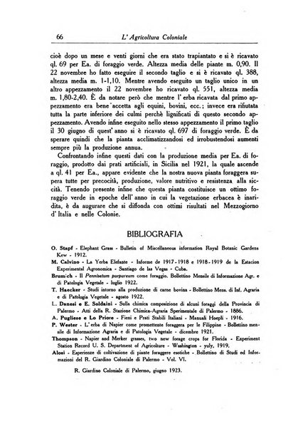 L'agricoltura coloniale organo dell'Istituto agricolo coloniale italiano e dell'Ufficio agrario sperimentale dell'Eritrea