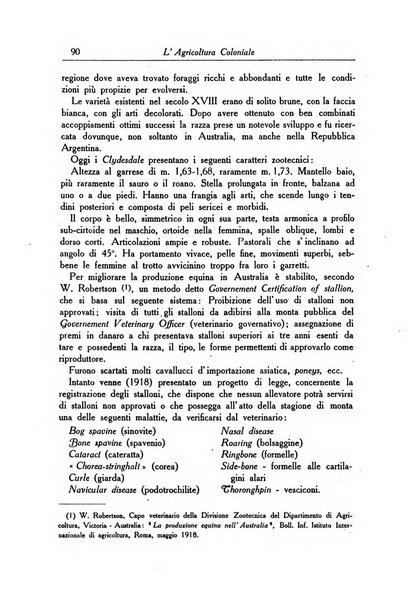 L'agricoltura coloniale organo dell'Istituto agricolo coloniale italiano e dell'Ufficio agrario sperimentale dell'Eritrea