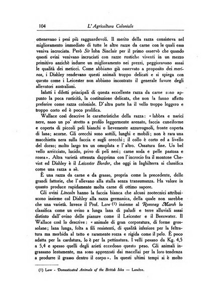 L'agricoltura coloniale organo dell'Istituto agricolo coloniale italiano e dell'Ufficio agrario sperimentale dell'Eritrea