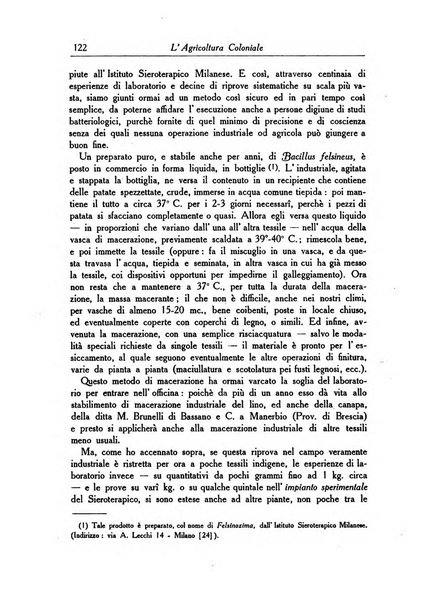 L'agricoltura coloniale organo dell'Istituto agricolo coloniale italiano e dell'Ufficio agrario sperimentale dell'Eritrea