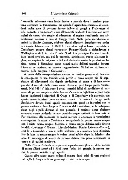 L'agricoltura coloniale organo dell'Istituto agricolo coloniale italiano e dell'Ufficio agrario sperimentale dell'Eritrea