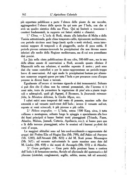 L'agricoltura coloniale organo dell'Istituto agricolo coloniale italiano e dell'Ufficio agrario sperimentale dell'Eritrea