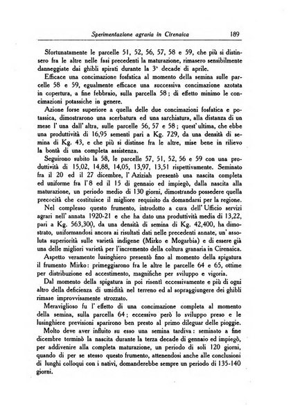 L'agricoltura coloniale organo dell'Istituto agricolo coloniale italiano e dell'Ufficio agrario sperimentale dell'Eritrea