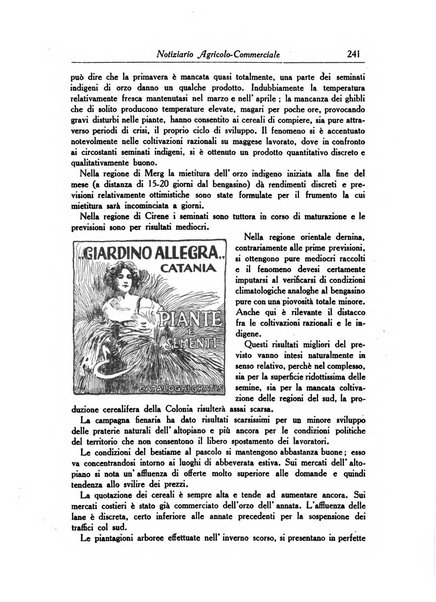 L'agricoltura coloniale organo dell'Istituto agricolo coloniale italiano e dell'Ufficio agrario sperimentale dell'Eritrea