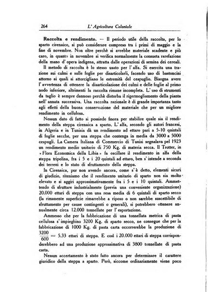 L'agricoltura coloniale organo dell'Istituto agricolo coloniale italiano e dell'Ufficio agrario sperimentale dell'Eritrea