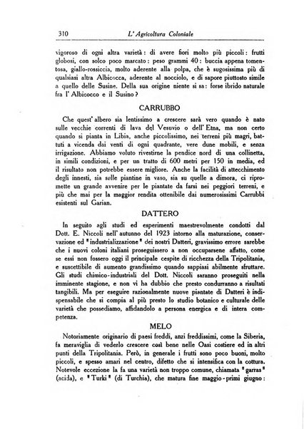 L'agricoltura coloniale organo dell'Istituto agricolo coloniale italiano e dell'Ufficio agrario sperimentale dell'Eritrea