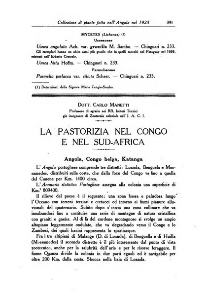 L'agricoltura coloniale organo dell'Istituto agricolo coloniale italiano e dell'Ufficio agrario sperimentale dell'Eritrea