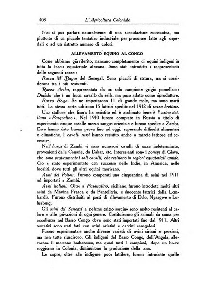 L'agricoltura coloniale organo dell'Istituto agricolo coloniale italiano e dell'Ufficio agrario sperimentale dell'Eritrea