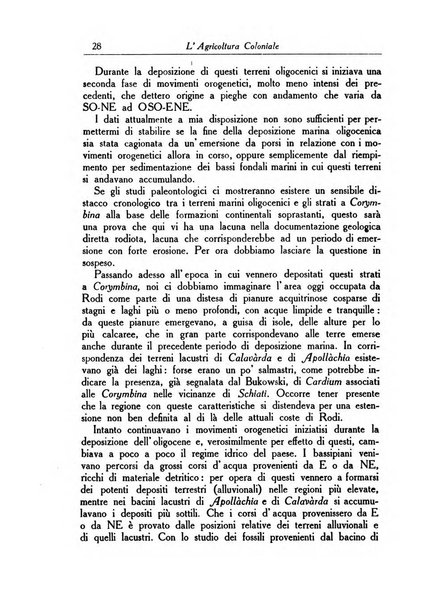 L'agricoltura coloniale organo dell'Istituto agricolo coloniale italiano e dell'Ufficio agrario sperimentale dell'Eritrea