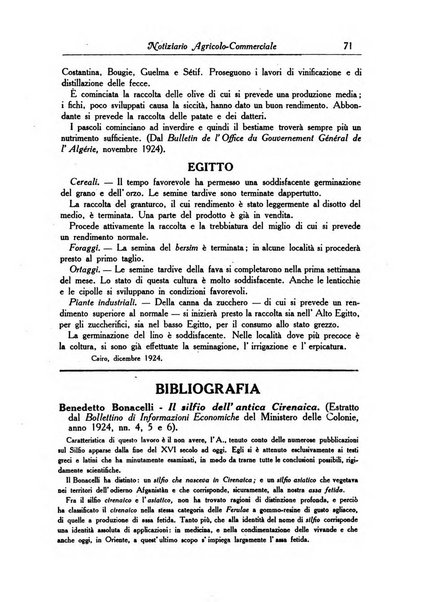 L'agricoltura coloniale organo dell'Istituto agricolo coloniale italiano e dell'Ufficio agrario sperimentale dell'Eritrea