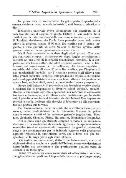 L'agricoltura coloniale organo dell'Istituto agricolo coloniale italiano e dell'Ufficio agrario sperimentale dell'Eritrea