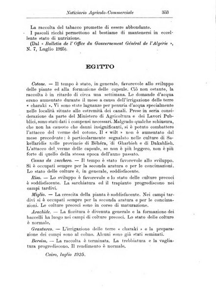 L'agricoltura coloniale organo dell'Istituto agricolo coloniale italiano e dell'Ufficio agrario sperimentale dell'Eritrea