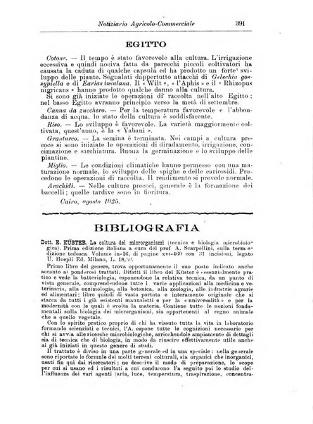 L'agricoltura coloniale organo dell'Istituto agricolo coloniale italiano e dell'Ufficio agrario sperimentale dell'Eritrea