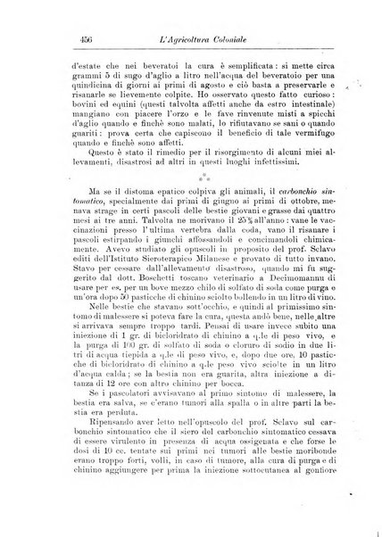 L'agricoltura coloniale organo dell'Istituto agricolo coloniale italiano e dell'Ufficio agrario sperimentale dell'Eritrea