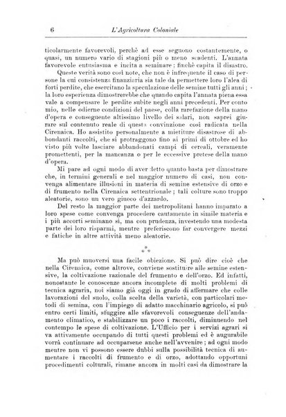 L'agricoltura coloniale organo dell'Istituto agricolo coloniale italiano e dell'Ufficio agrario sperimentale dell'Eritrea