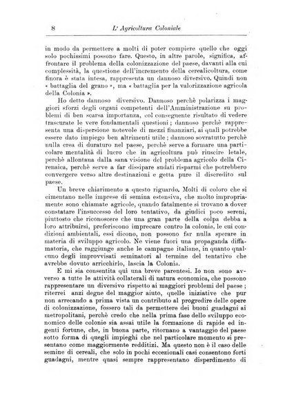 L'agricoltura coloniale organo dell'Istituto agricolo coloniale italiano e dell'Ufficio agrario sperimentale dell'Eritrea