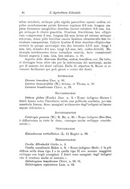 L'agricoltura coloniale organo dell'Istituto agricolo coloniale italiano e dell'Ufficio agrario sperimentale dell'Eritrea