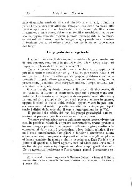 L'agricoltura coloniale organo dell'Istituto agricolo coloniale italiano e dell'Ufficio agrario sperimentale dell'Eritrea