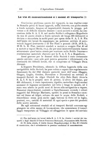 L'agricoltura coloniale organo dell'Istituto agricolo coloniale italiano e dell'Ufficio agrario sperimentale dell'Eritrea