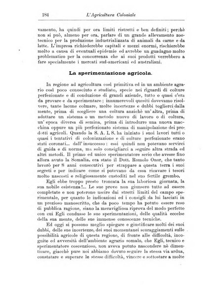 L'agricoltura coloniale organo dell'Istituto agricolo coloniale italiano e dell'Ufficio agrario sperimentale dell'Eritrea