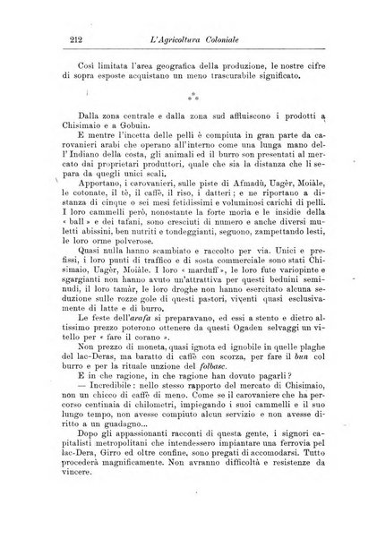 L'agricoltura coloniale organo dell'Istituto agricolo coloniale italiano e dell'Ufficio agrario sperimentale dell'Eritrea