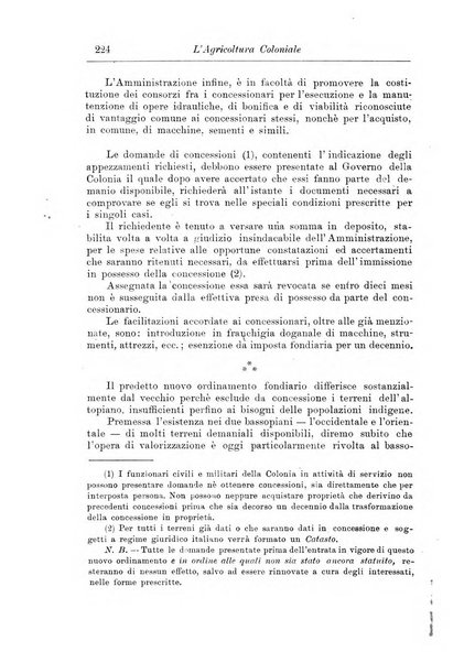 L'agricoltura coloniale organo dell'Istituto agricolo coloniale italiano e dell'Ufficio agrario sperimentale dell'Eritrea