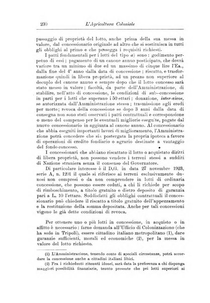 L'agricoltura coloniale organo dell'Istituto agricolo coloniale italiano e dell'Ufficio agrario sperimentale dell'Eritrea