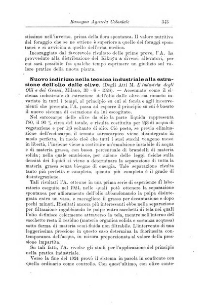 L'agricoltura coloniale organo dell'Istituto agricolo coloniale italiano e dell'Ufficio agrario sperimentale dell'Eritrea