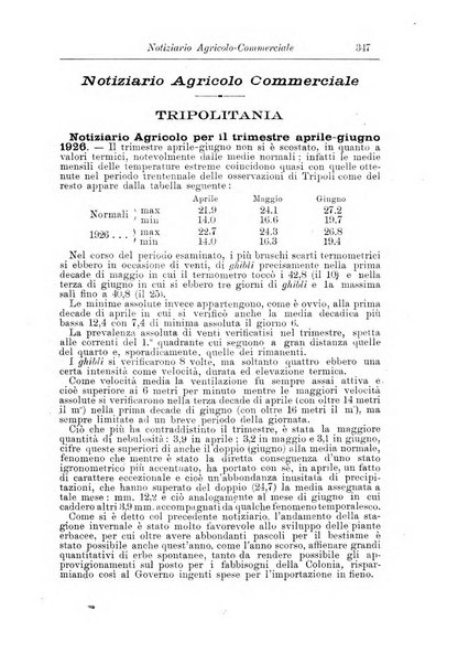 L'agricoltura coloniale organo dell'Istituto agricolo coloniale italiano e dell'Ufficio agrario sperimentale dell'Eritrea