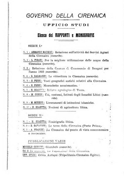 L'agricoltura coloniale organo dell'Istituto agricolo coloniale italiano e dell'Ufficio agrario sperimentale dell'Eritrea