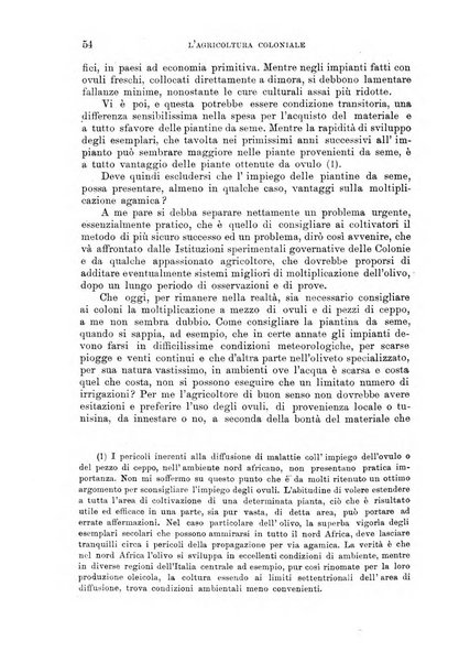 L'agricoltura coloniale organo dell'Istituto agricolo coloniale italiano e dell'Ufficio agrario sperimentale dell'Eritrea