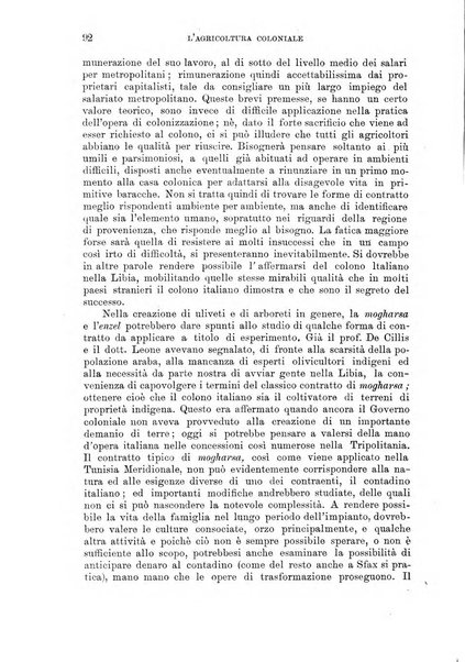 L'agricoltura coloniale organo dell'Istituto agricolo coloniale italiano e dell'Ufficio agrario sperimentale dell'Eritrea