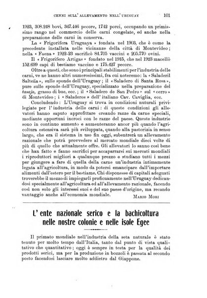 L'agricoltura coloniale organo dell'Istituto agricolo coloniale italiano e dell'Ufficio agrario sperimentale dell'Eritrea