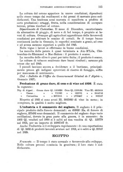 L'agricoltura coloniale organo dell'Istituto agricolo coloniale italiano e dell'Ufficio agrario sperimentale dell'Eritrea