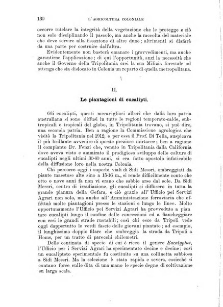 L'agricoltura coloniale organo dell'Istituto agricolo coloniale italiano e dell'Ufficio agrario sperimentale dell'Eritrea