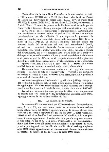 L'agricoltura coloniale organo dell'Istituto agricolo coloniale italiano e dell'Ufficio agrario sperimentale dell'Eritrea