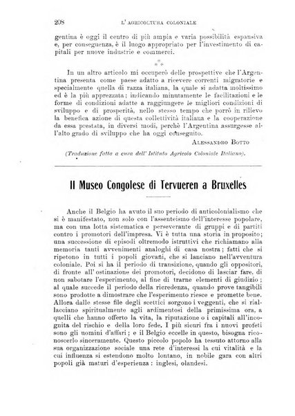 L'agricoltura coloniale organo dell'Istituto agricolo coloniale italiano e dell'Ufficio agrario sperimentale dell'Eritrea