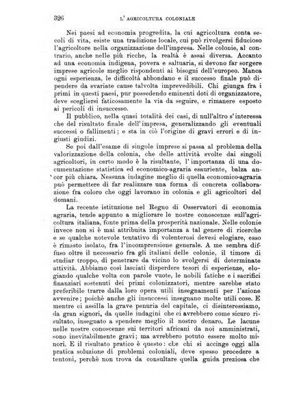 L'agricoltura coloniale organo dell'Istituto agricolo coloniale italiano e dell'Ufficio agrario sperimentale dell'Eritrea